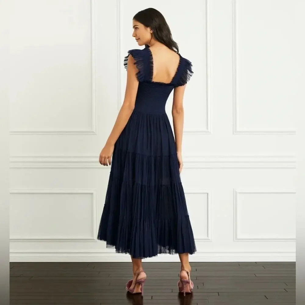 NWT Hill House Navy Tulle Ellie Nap Dress Small - ✨ Collector’s Edition 2024 ✨ - Picture 2 of 12